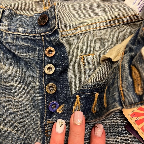 Vintage Prps Sz 27 LolaBell Bermuda Jean Mens Shorts NEW Jorts - Picture 3 of 16